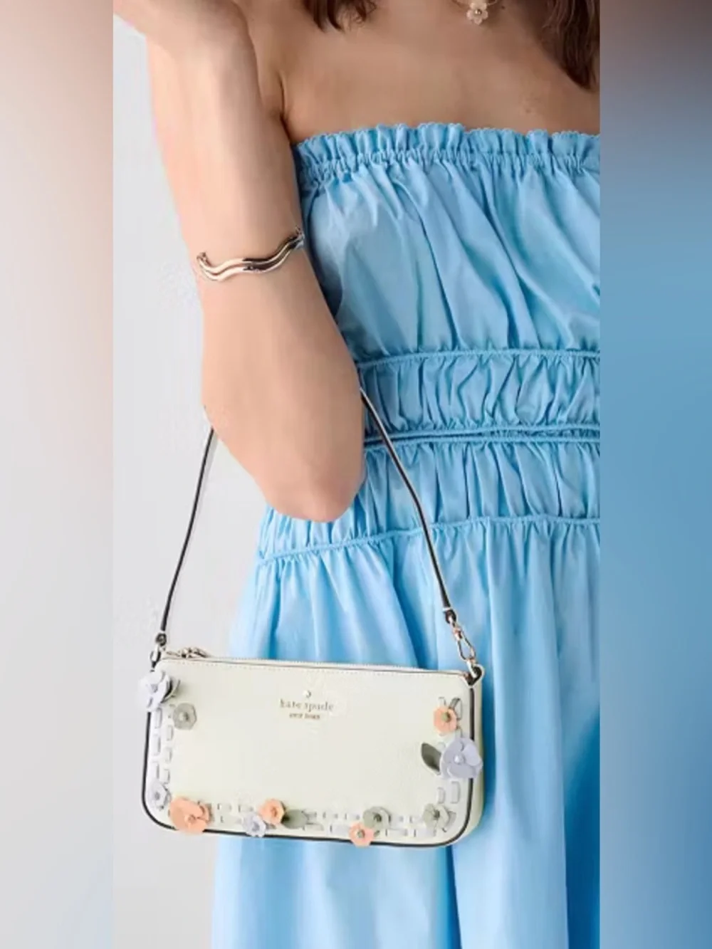 🩶KATE SPADE GEMINI FLORAL MINI BAG -  NEW WITH TAGS